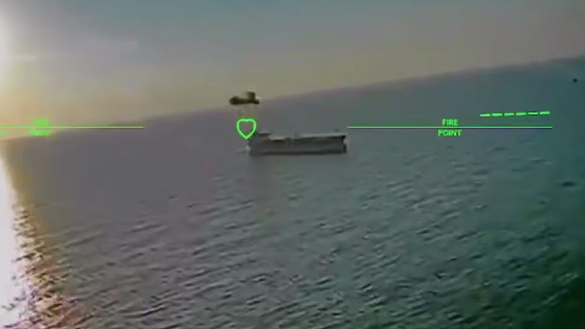 Удар по судну в Чорному морі Удар по судну в Чорному морі