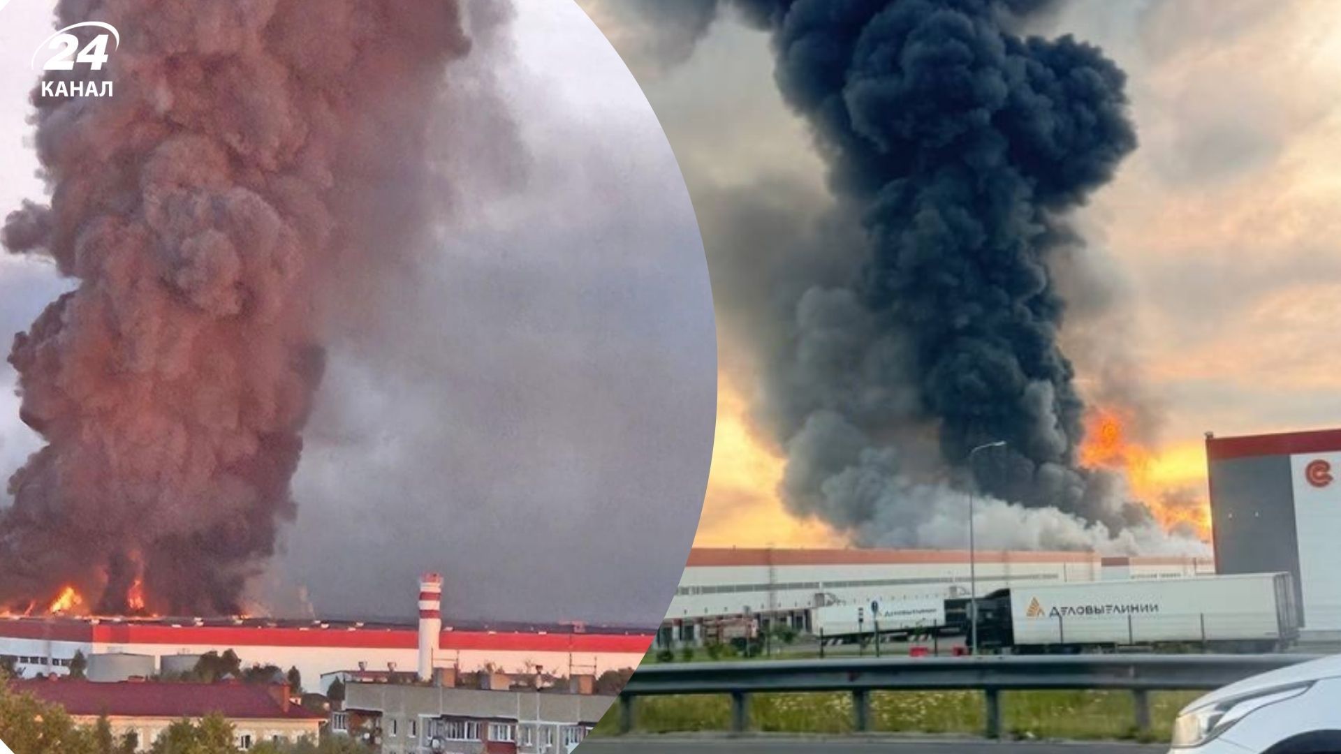 Летело блее 400 дронов: под Москвой горят "Южные ворота", склады Wildberries и нефтебаза