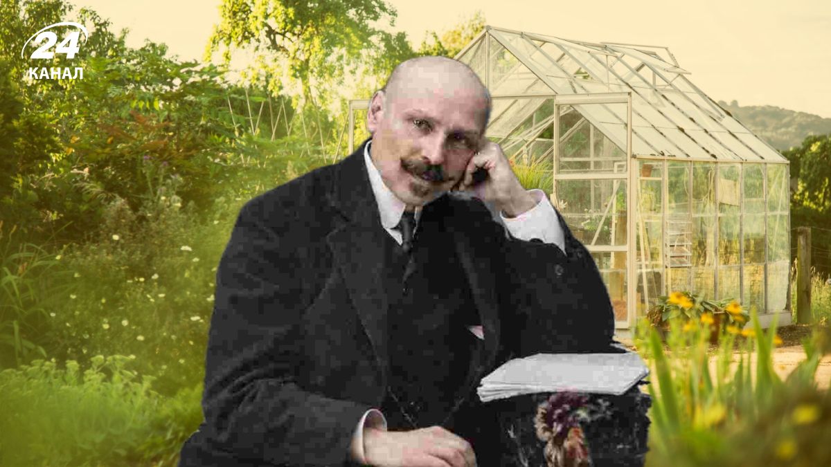Михаил Коцюбинский имел свой сад и стильно одевался Михаил Коцюбинский имел свой сад и стильно одевался