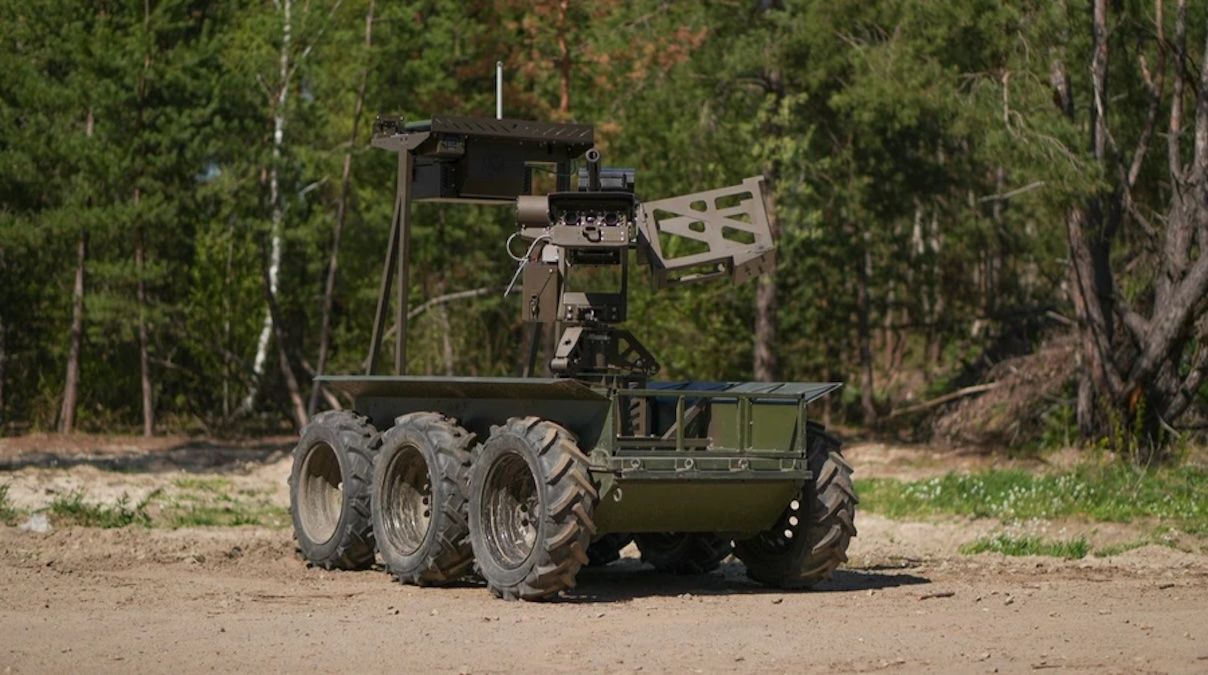 Українці створили бойового робота з 40-мм гранатометом, який може перевозити 400 кг - Military 24
