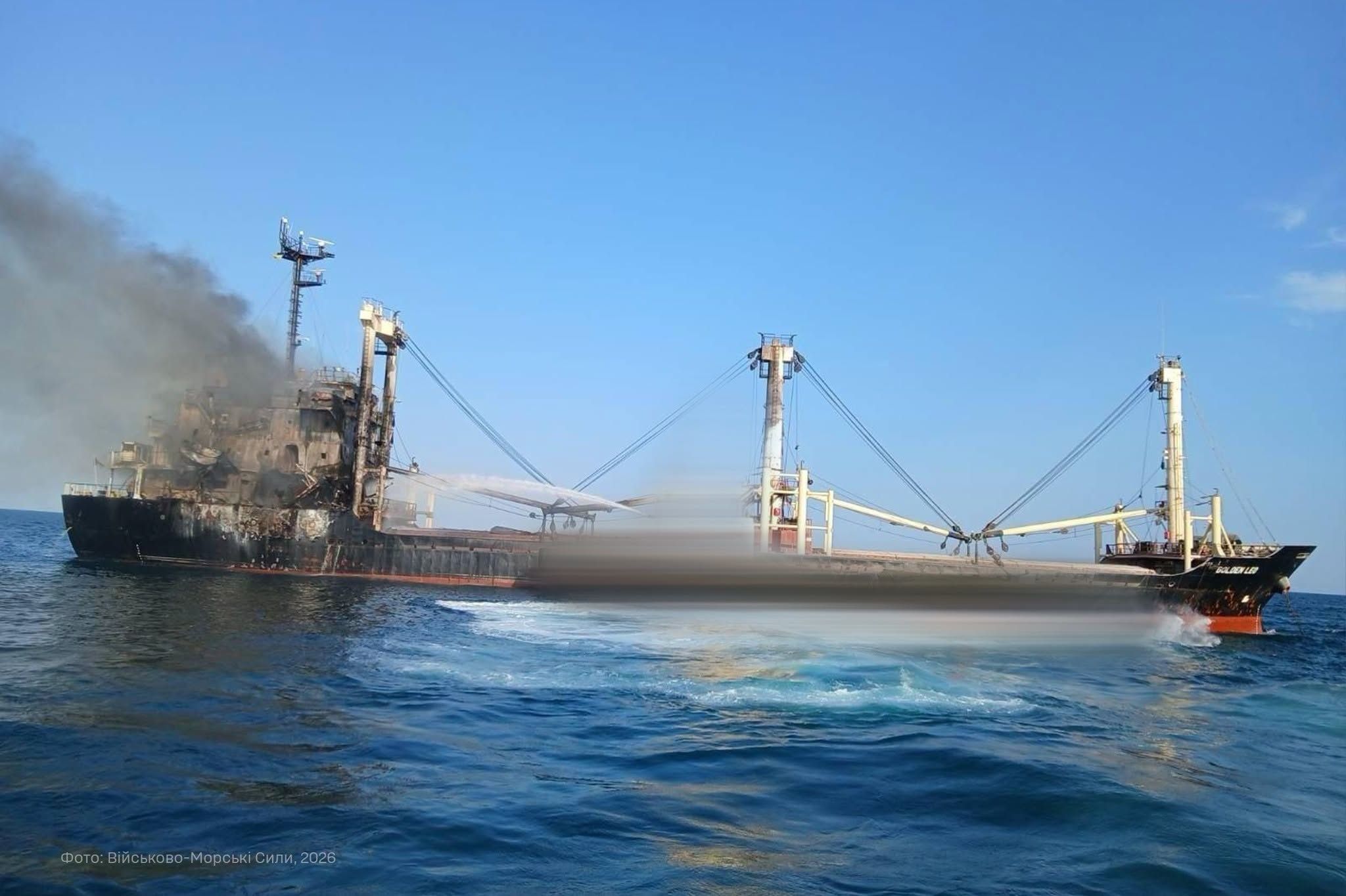 Росія атакувала ракетами цивільне судно поблизу Одеси