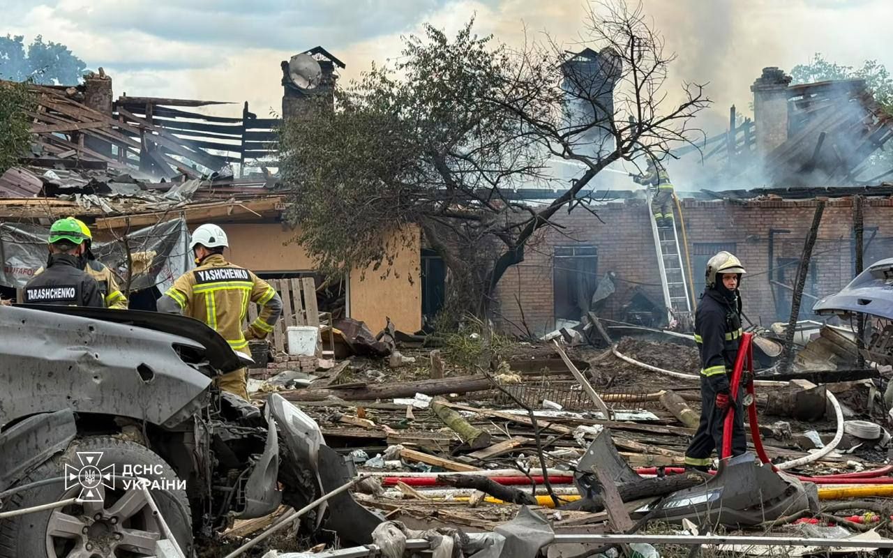Удар по полігону на Київщині