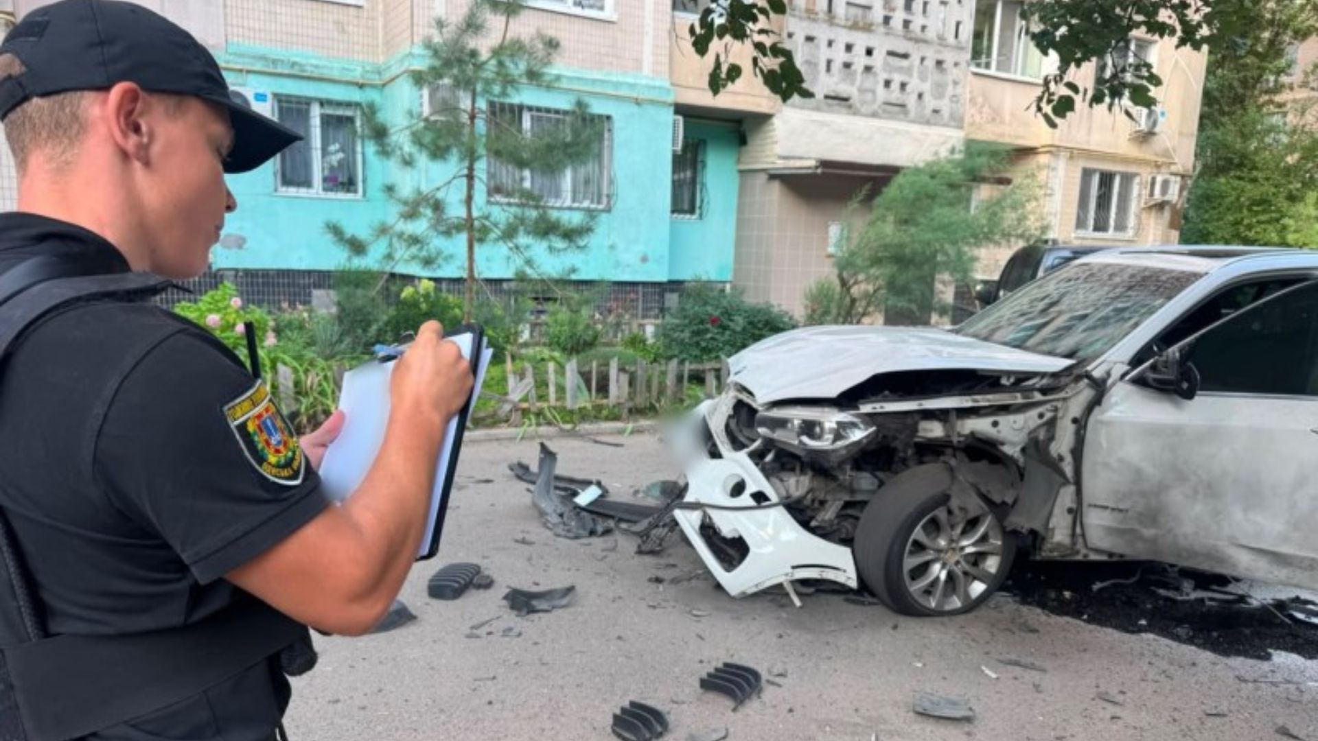 В Одессе взорвался автомобиль: вероятно, он принадлежит военному