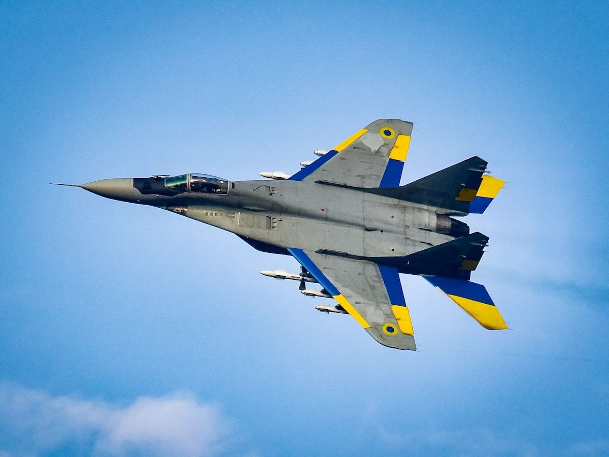 Український МІГ-29, який раніше був польським Український МІГ-29, який раніше був польським