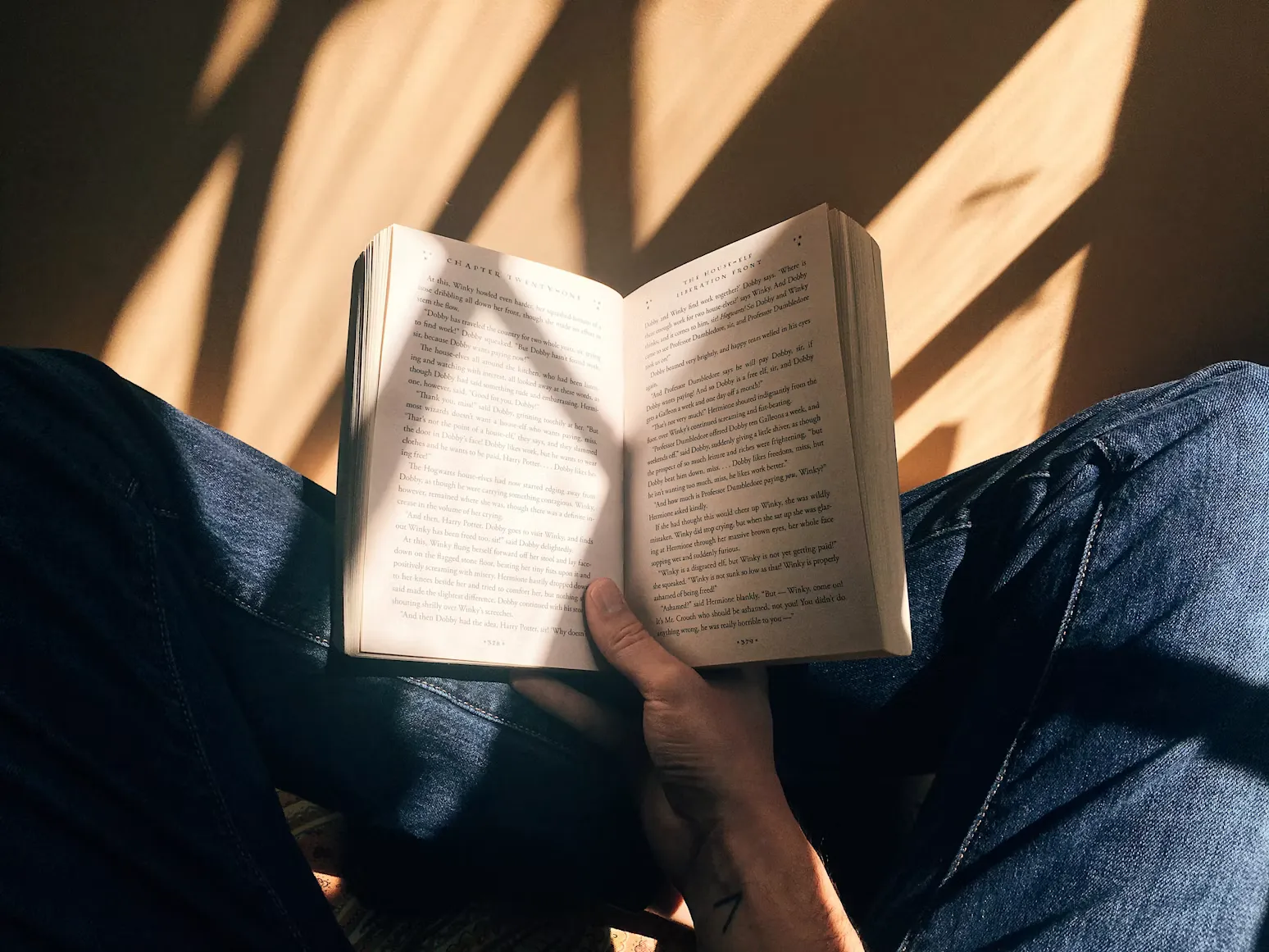 Книга в руках