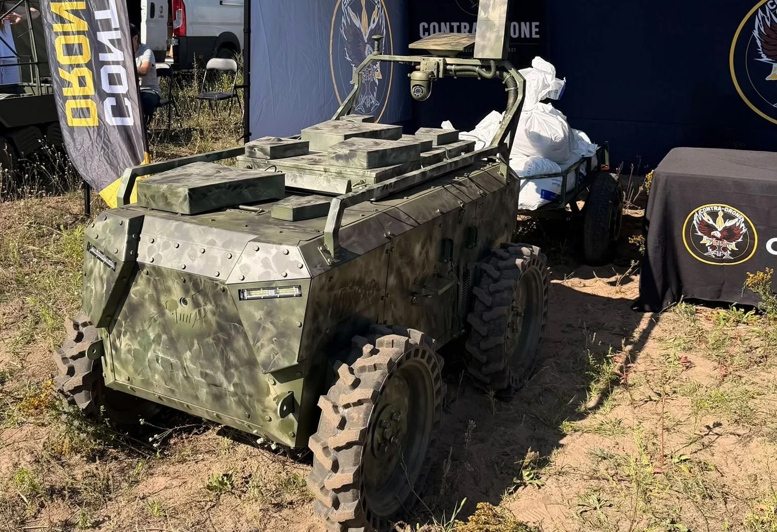 Contra-Drone представила НРК Nyvexa для логістики та радіоелектронної боротьби - Military 24 Contra-Drone представила НРК Nyvexa для логістики та радіоелектронної боротьби - Military 24