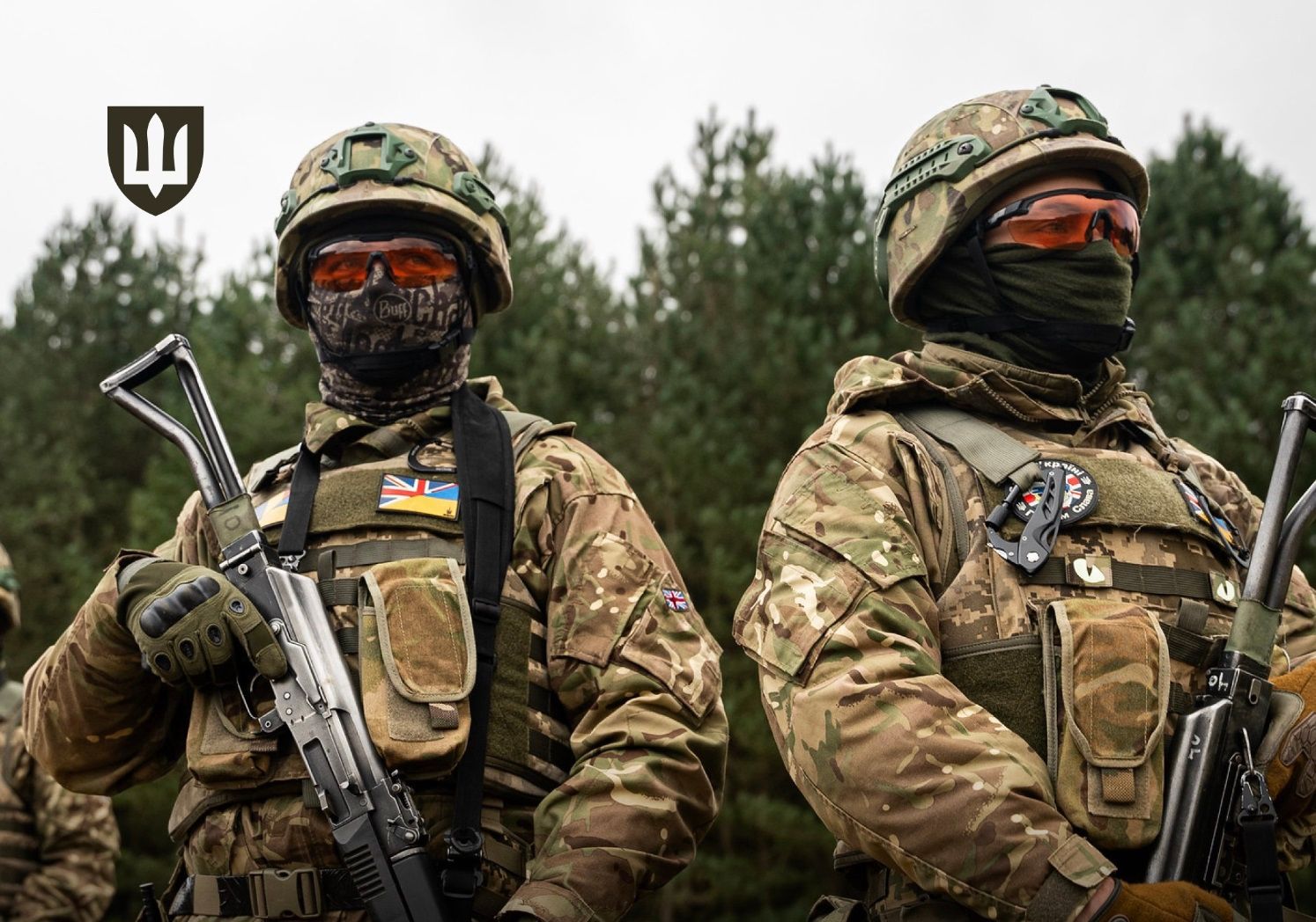 Украинские военные проходят подготовку в Великобритании Украинские военные проходят подготовку в Великобритании
