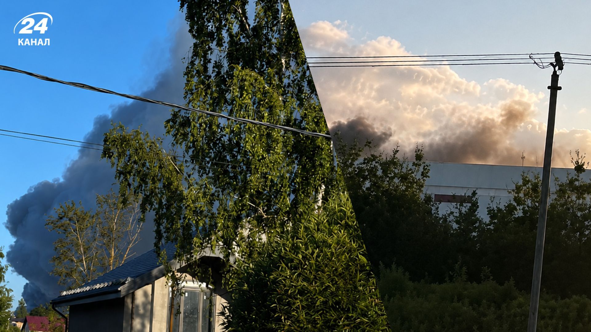 У Ленінградській області загорілися склади після атаки БпЛА: мішенню знову міг бути Wildberries