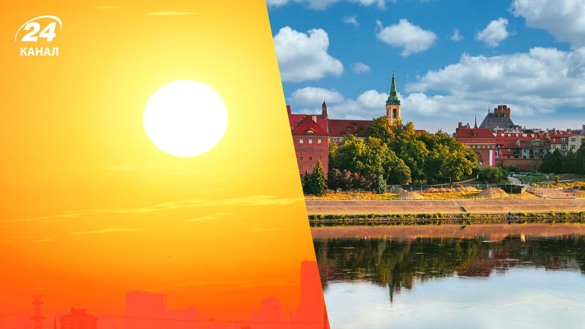 В Польше невероятно жарко В Польше невероятно жарко