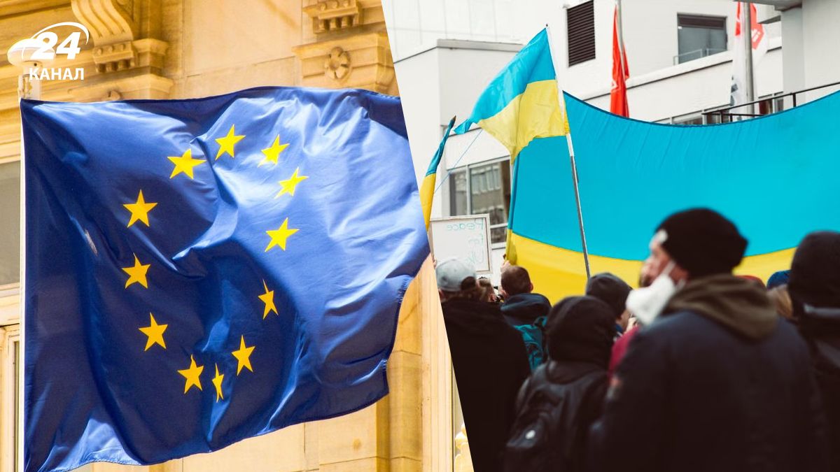 Мужчины из Украины в ЕС
