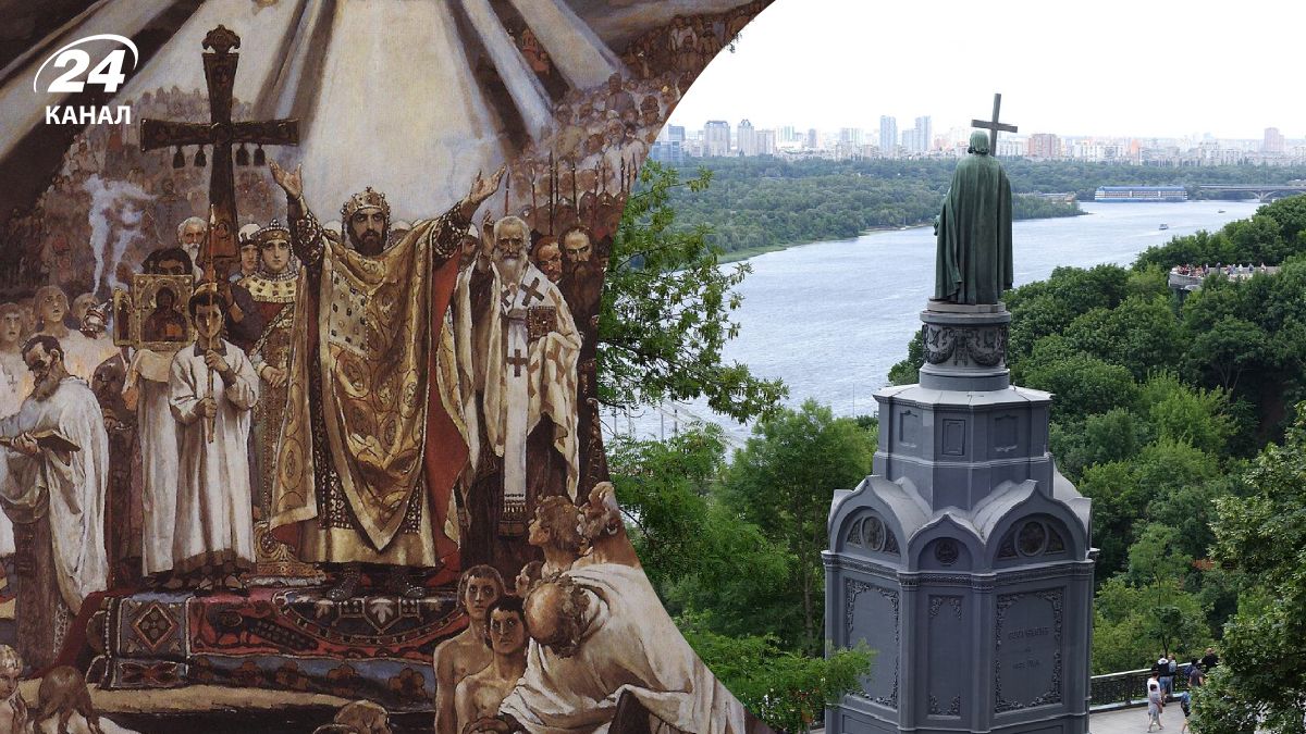 Володимир Великий прийняв християнство не першим серед київських князів