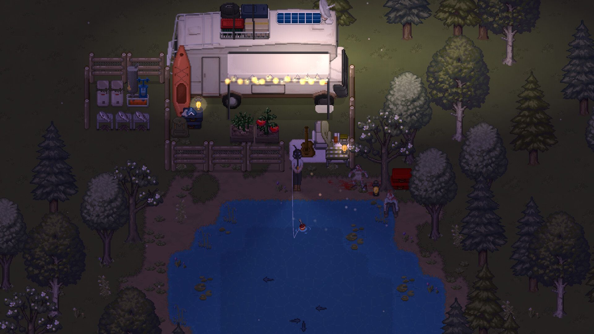 Вижити у фургоні – In the Van поєднає механіки Project Zomboid та Stardew Valley