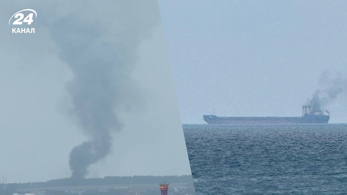 У Геленджику – сильні вибухи: у морі уразили ворожий танкер – яскраві кадри