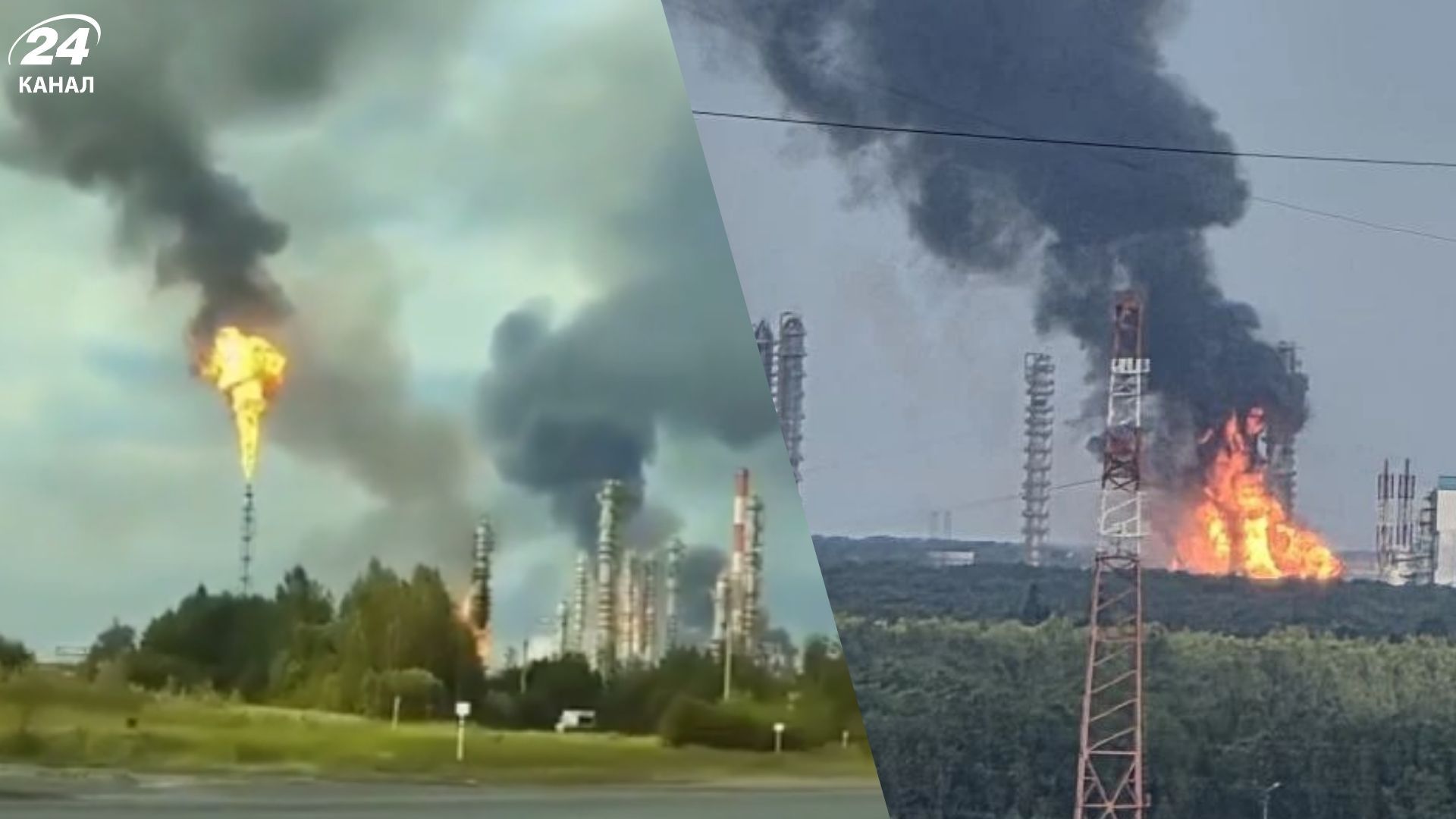 Під російською Тюменню спалахнуло нафтохімічне підприємство холдингу СИБУР