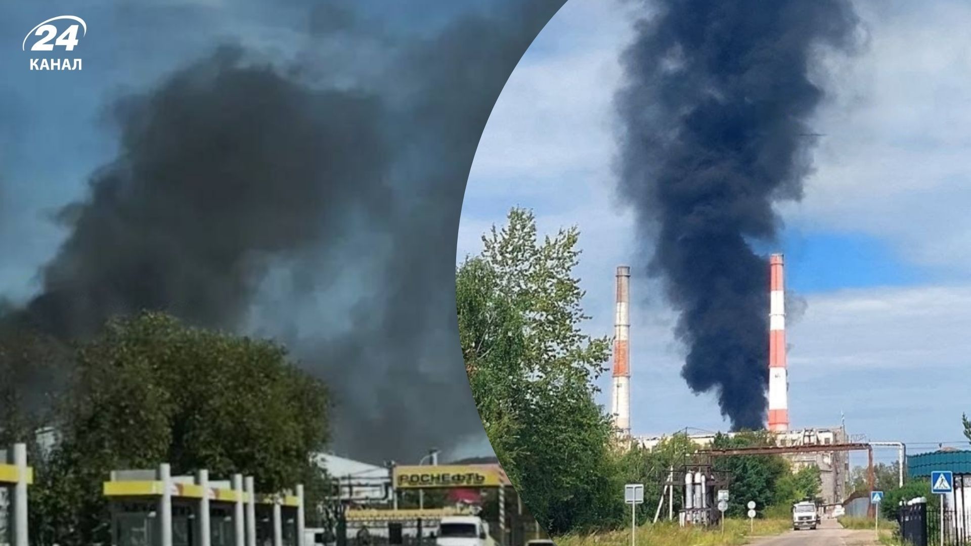 У Комсомольську-на-Амурі "випадково" спалахнув НПЗ, а в Ангарську – ТЕЦ