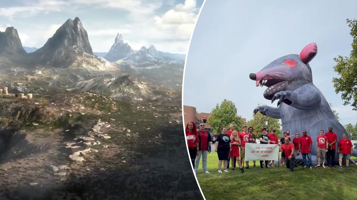 Пока Аша Шарма играла в The Elder Scrolls 6, на улице ее поджидала гигантская крыса
