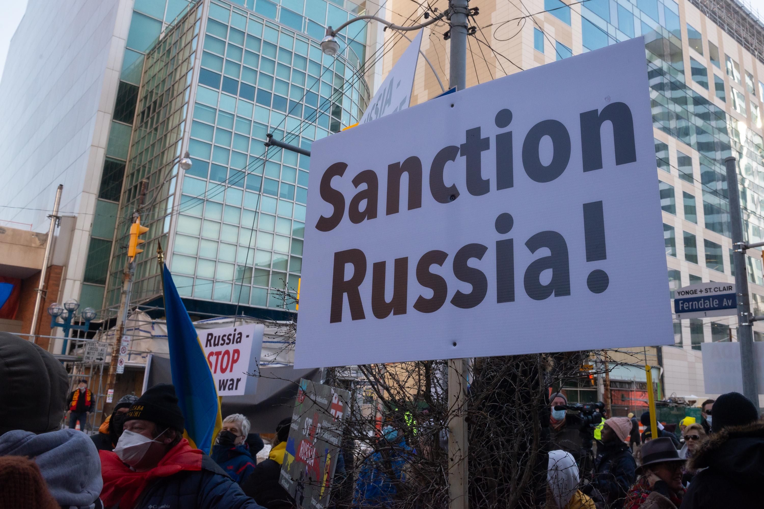 Союзники України запровадили санкції проти Росії Союзники України запровадили санкції проти Росії