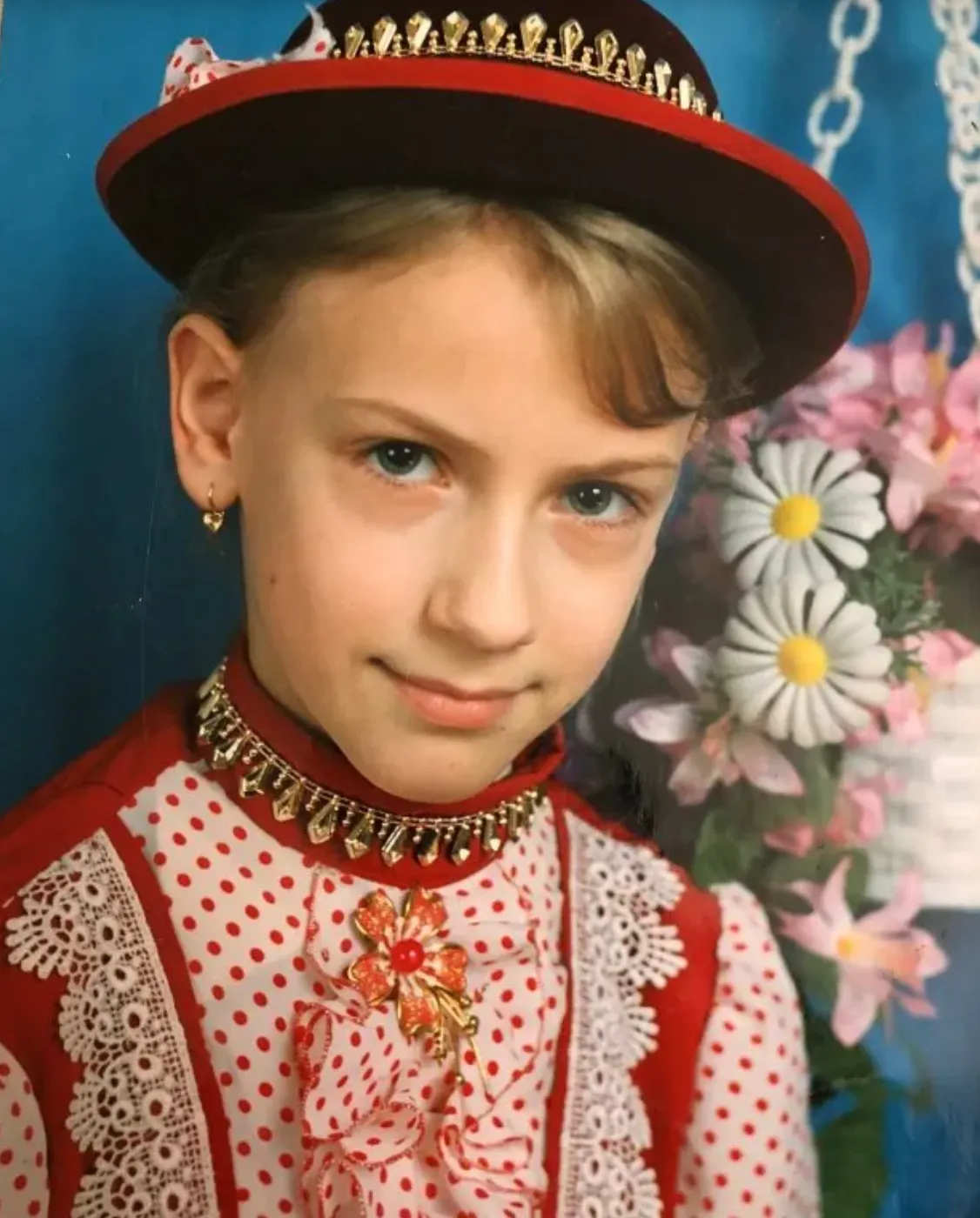 Леся Нікітюк у дитинстві 