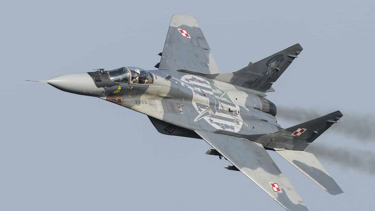 Photo: 24TV La Pologne Pourrait Livrer des Mig-29 à l'Ukraine Contre des Drones
