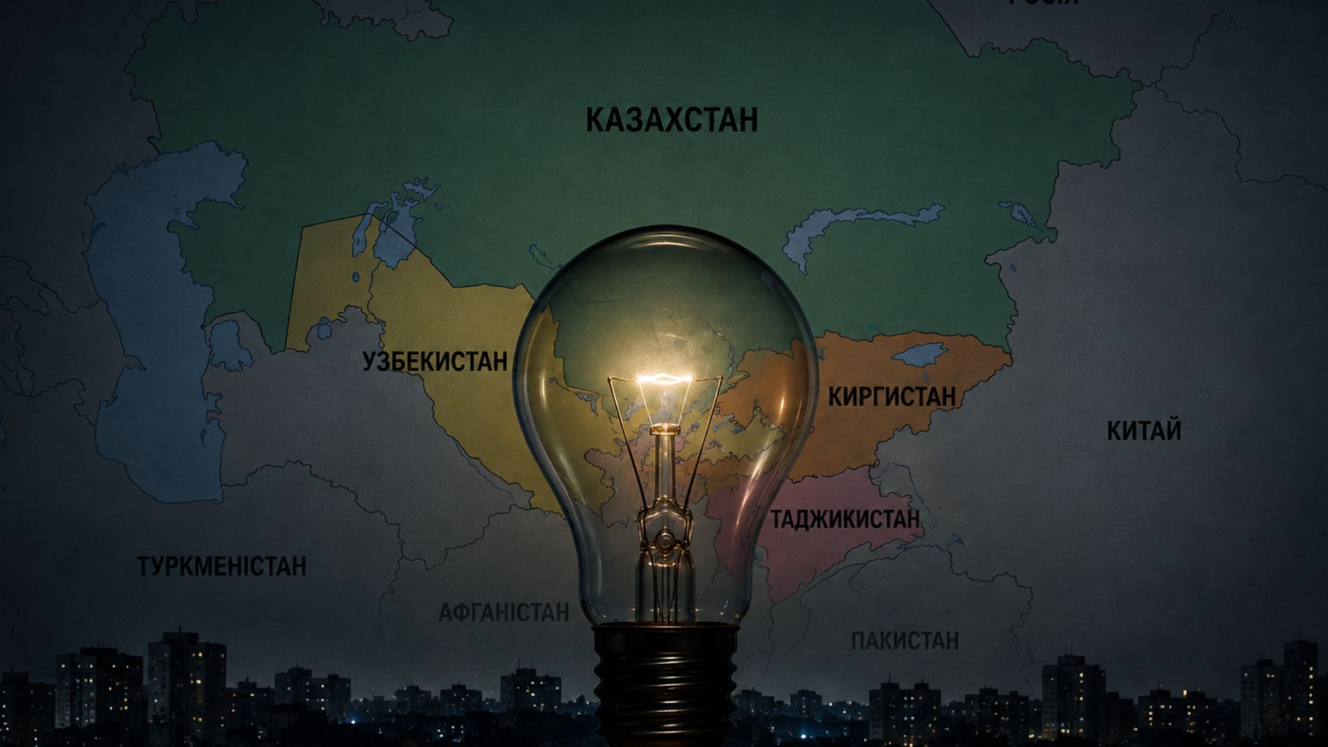 В 4 странах Центральной Азии внезапно пропал свет