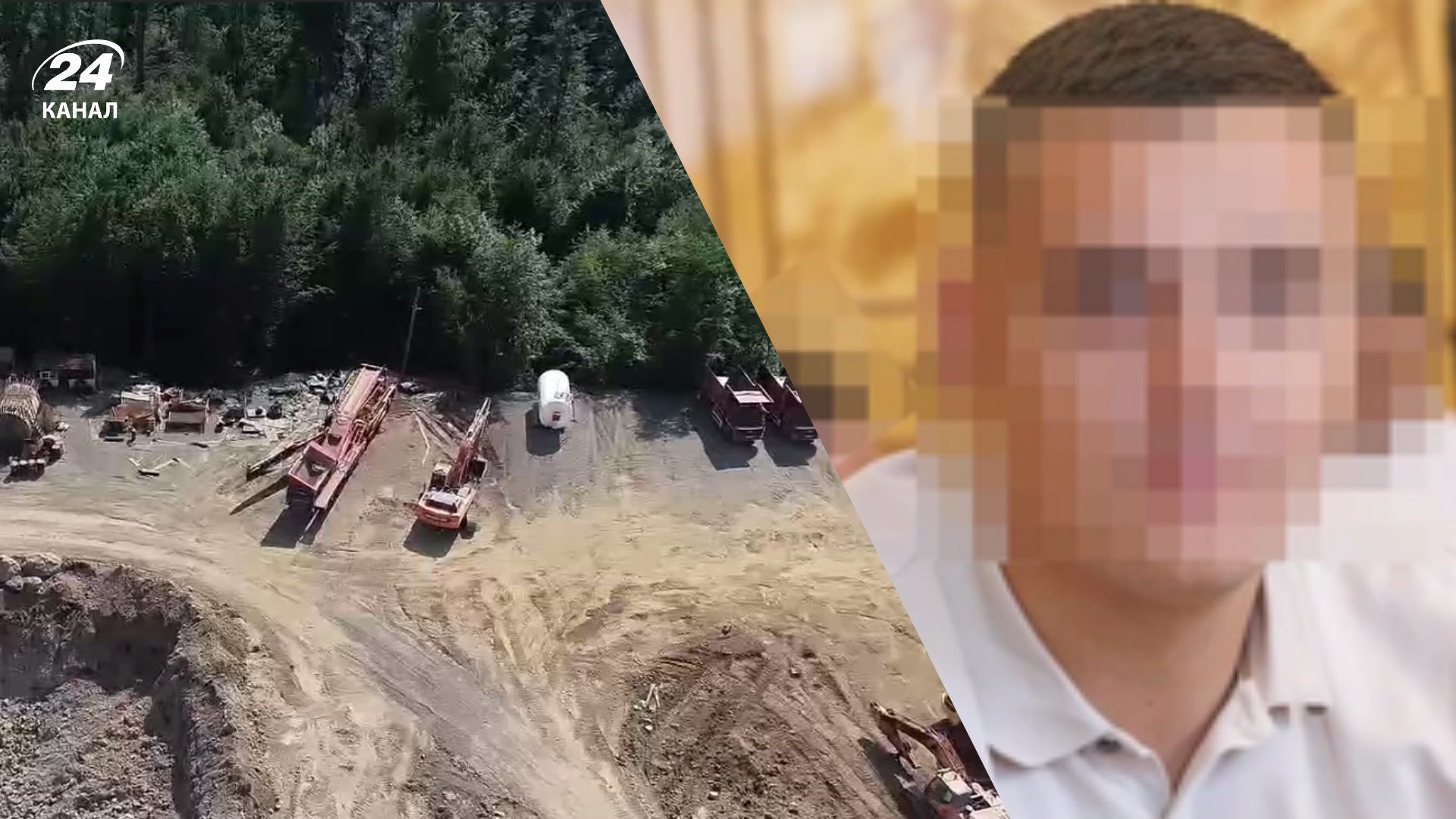 Крупномасштабная схема добычи андезита в Закарпатье Крупномасштабная схема добычи андезита в Закарпатье