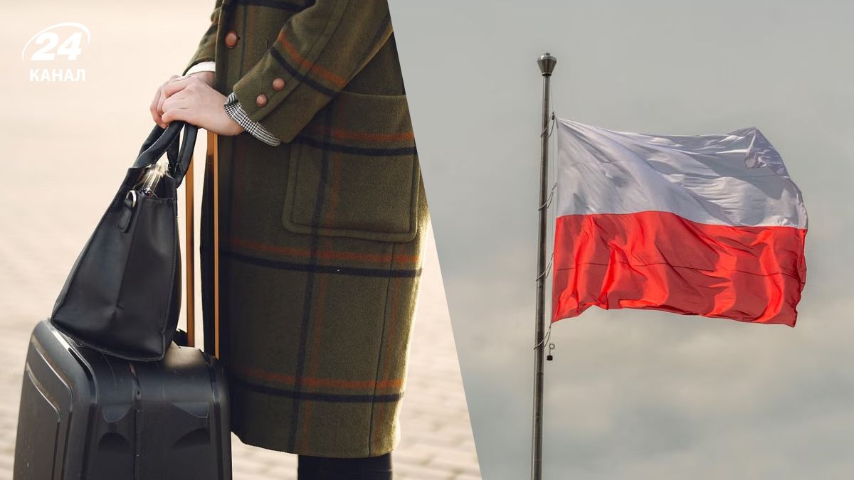 Жінка їде в Польщу Жінка їде в Польщу