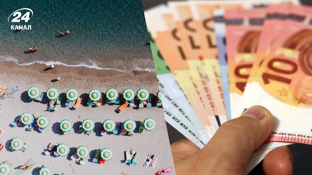 Штраф на пляжі в Італії Штраф на пляжі в Італії