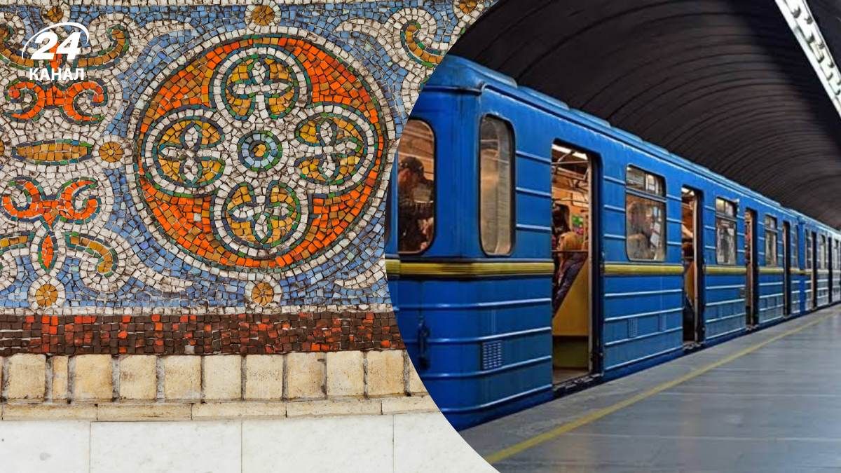 Незвичайний напис в метро Незвичайний напис в метро