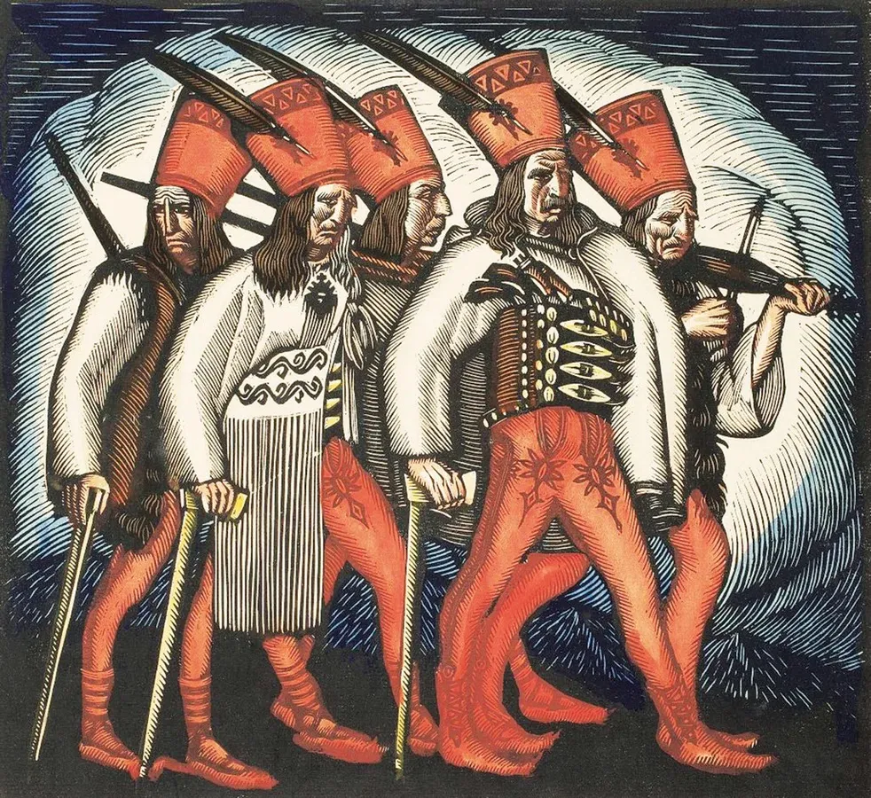 Хода розбійників, Владислав Скочиляс, 1916 рік