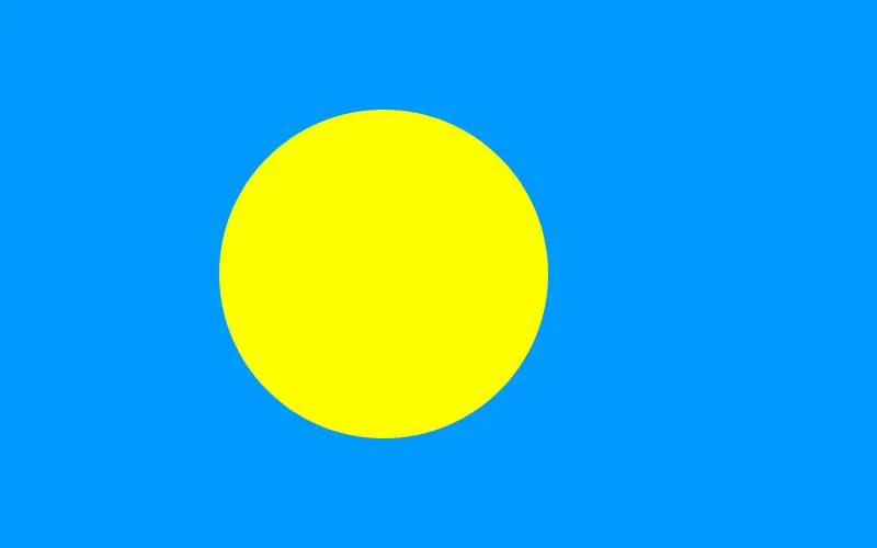 Флаг Палау Флаг Палау