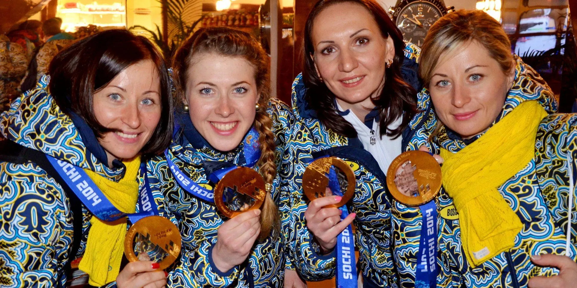 Українська команда – олімпійські чемпіонки Сочі-2014