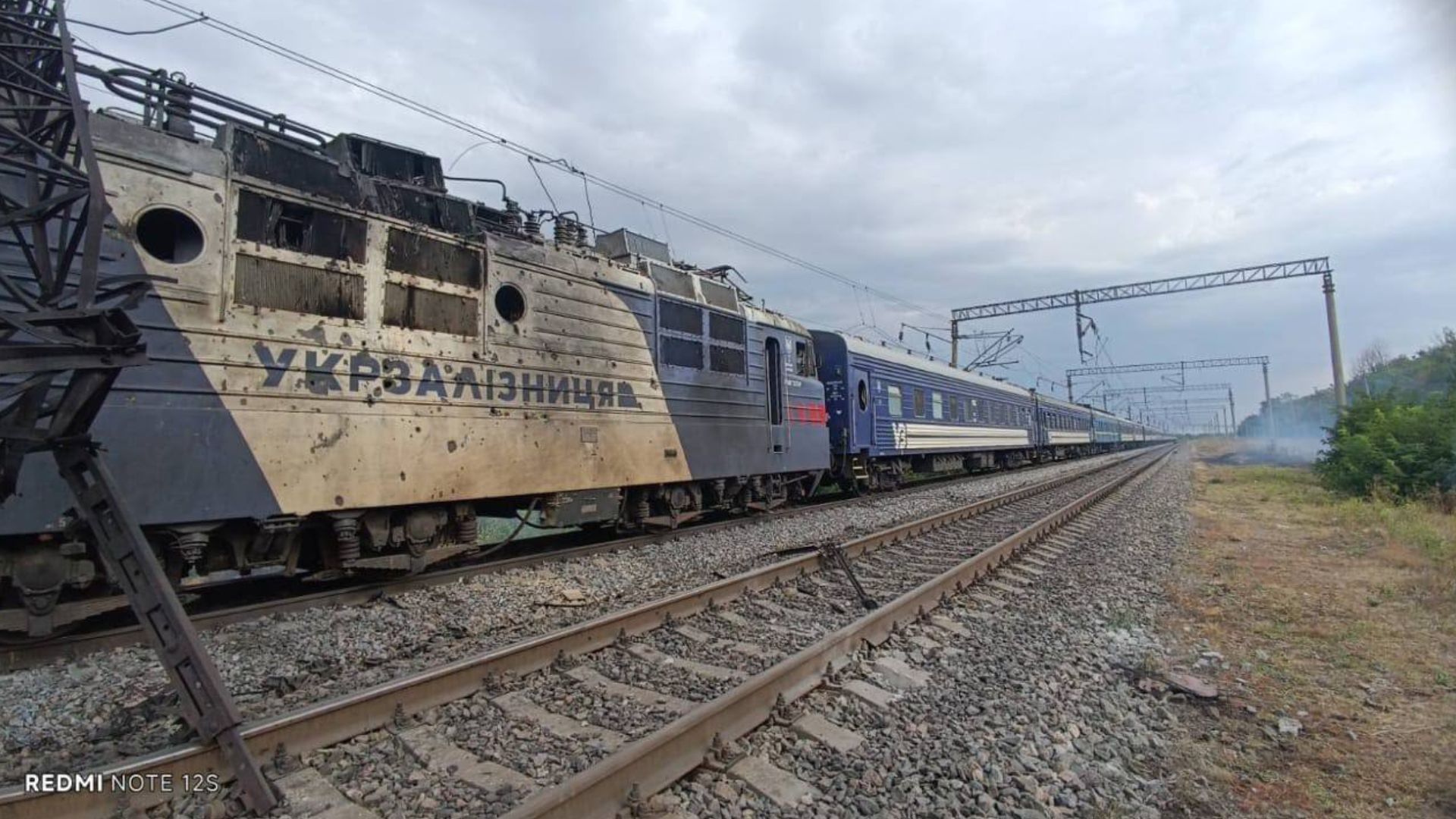 Росія атакувала пасажирський поїзд Житомир – Одеса