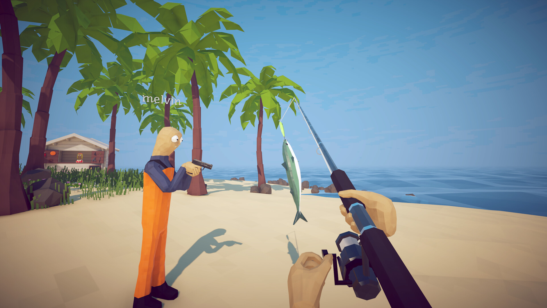 Замість вудки – снайперська гвинтівка: Steam божеволіє від нового симулятора риболовлі