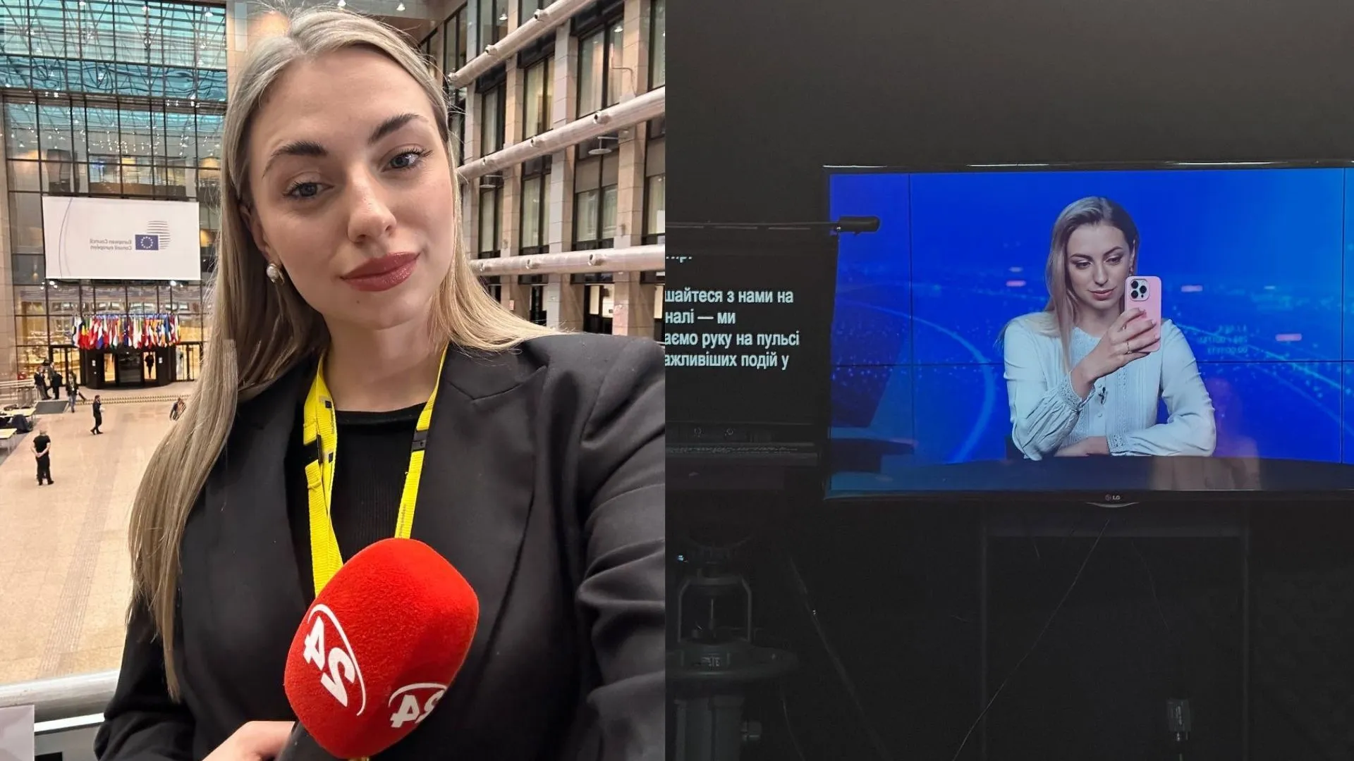 София Назаренко во время работы София Назаренко во время работы