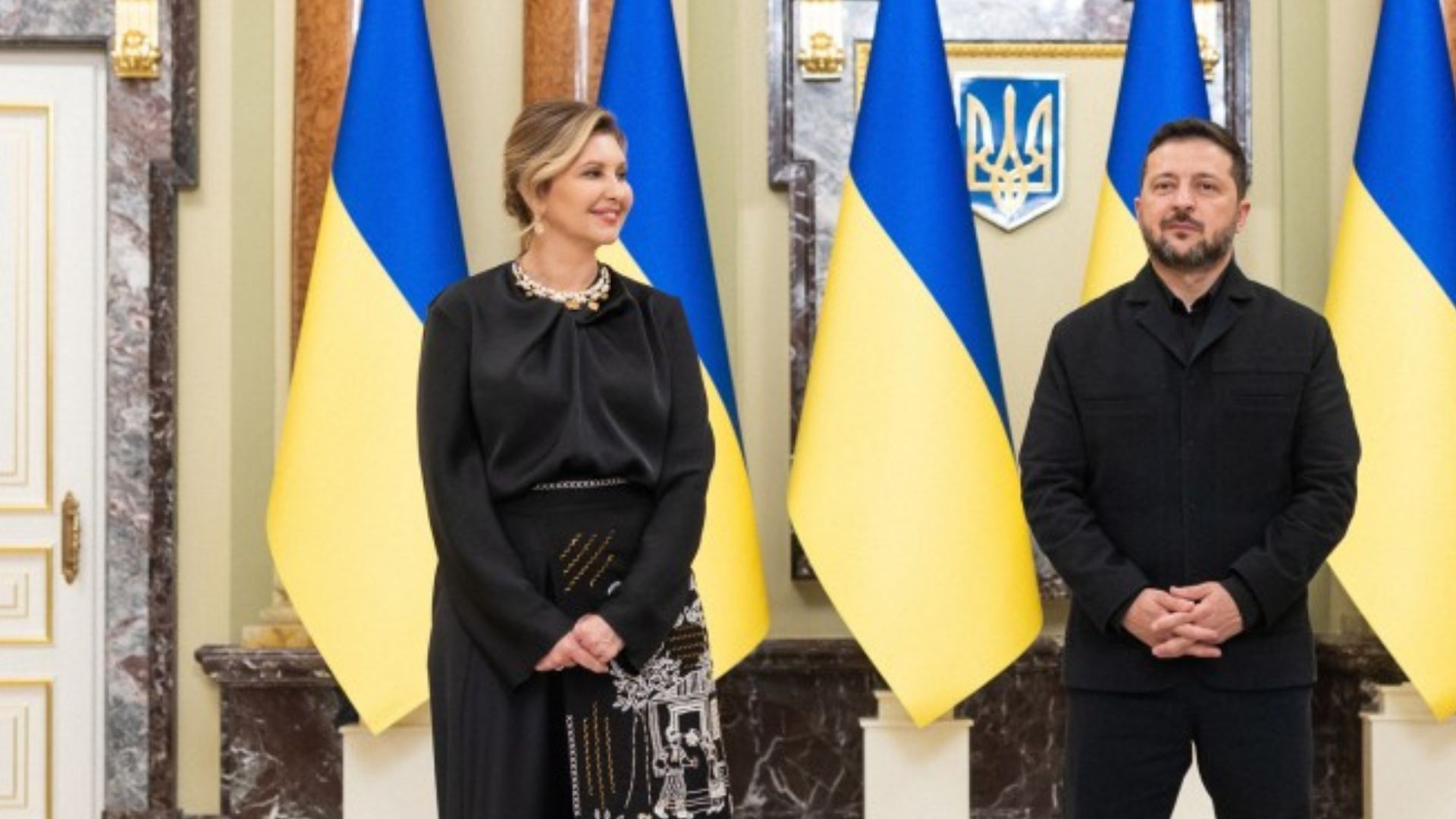 Елена и Владимир Зеленские появились вместе на публике Елена и Владимир Зеленские появились вместе на публике