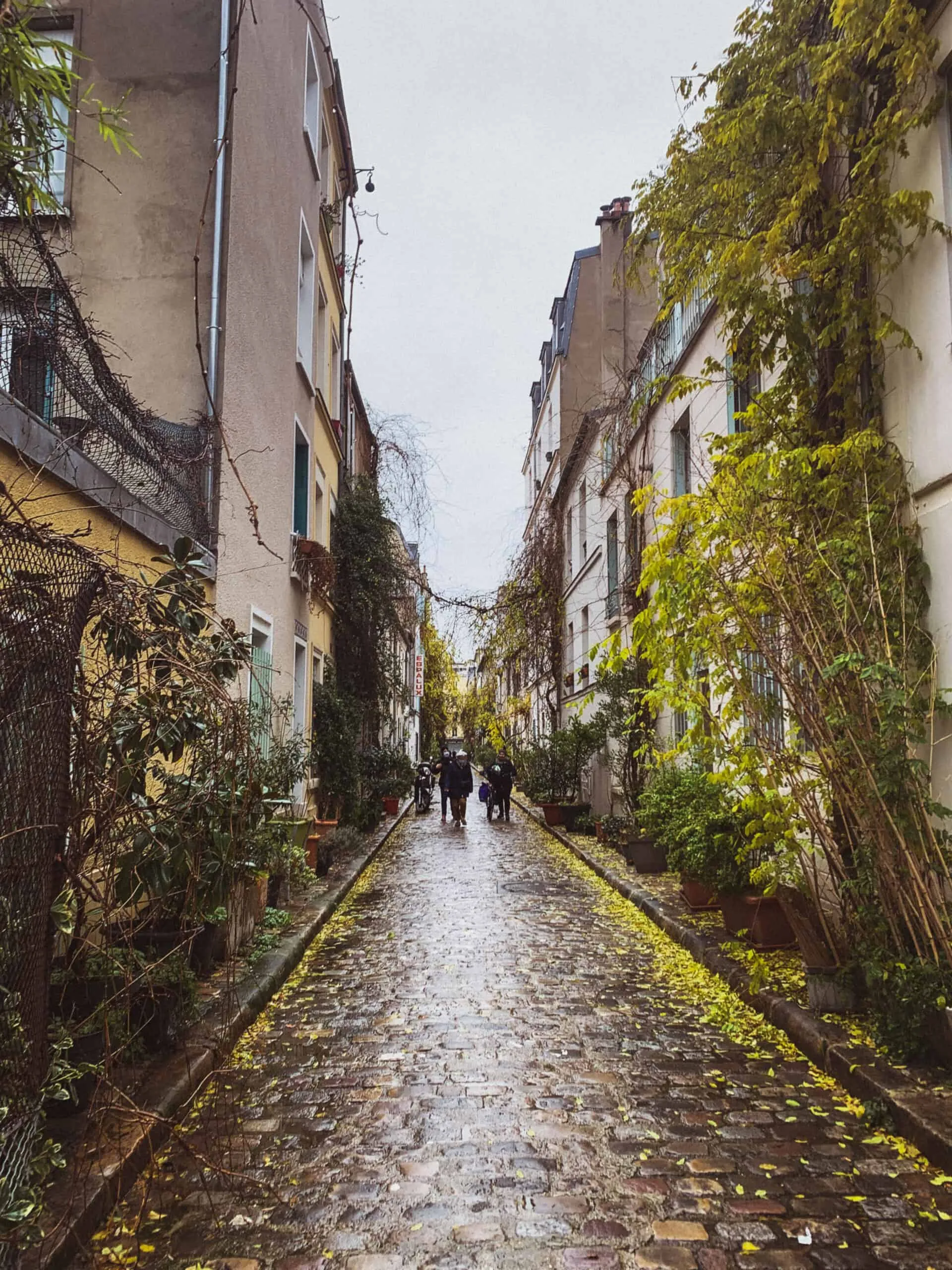 Вулиця Rue des Thermopyles у Парижі Вулиця Rue des Thermopyles у Парижі