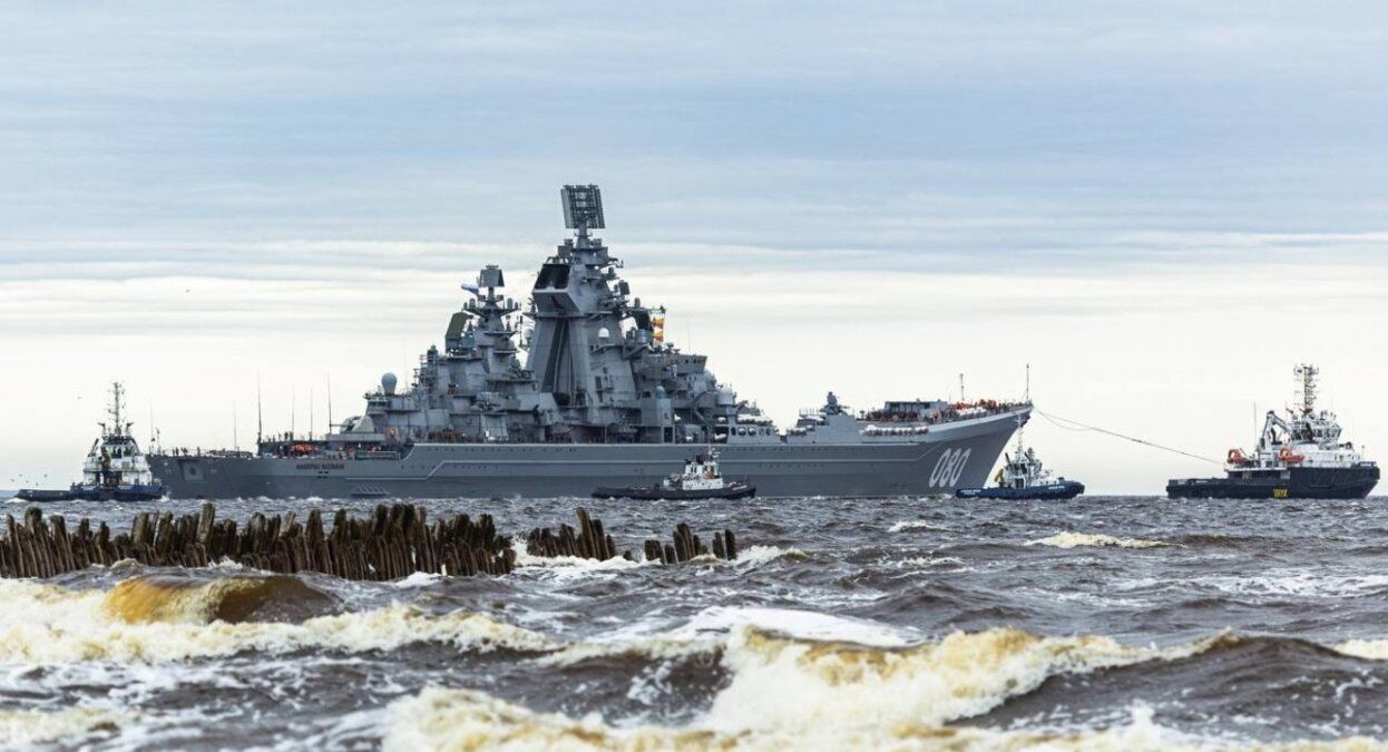 Крейсер Адмірал Нахімов повертається до російського флоту Крейсер Адмірал Нахімов повертається до російського флоту