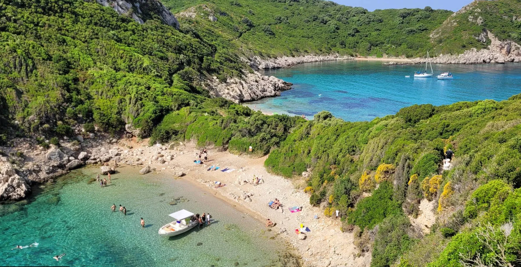 Porto Timoni beach на Корфу