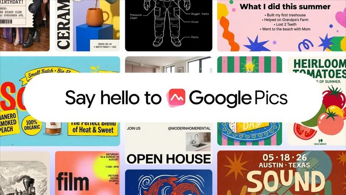 Новий сервіс Google Pics кидає виклик Canva, Adobe Express та Microsoft Designer
