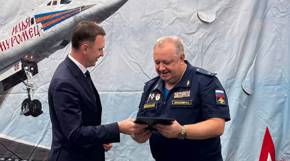 Российский офицер Николай Варпахович