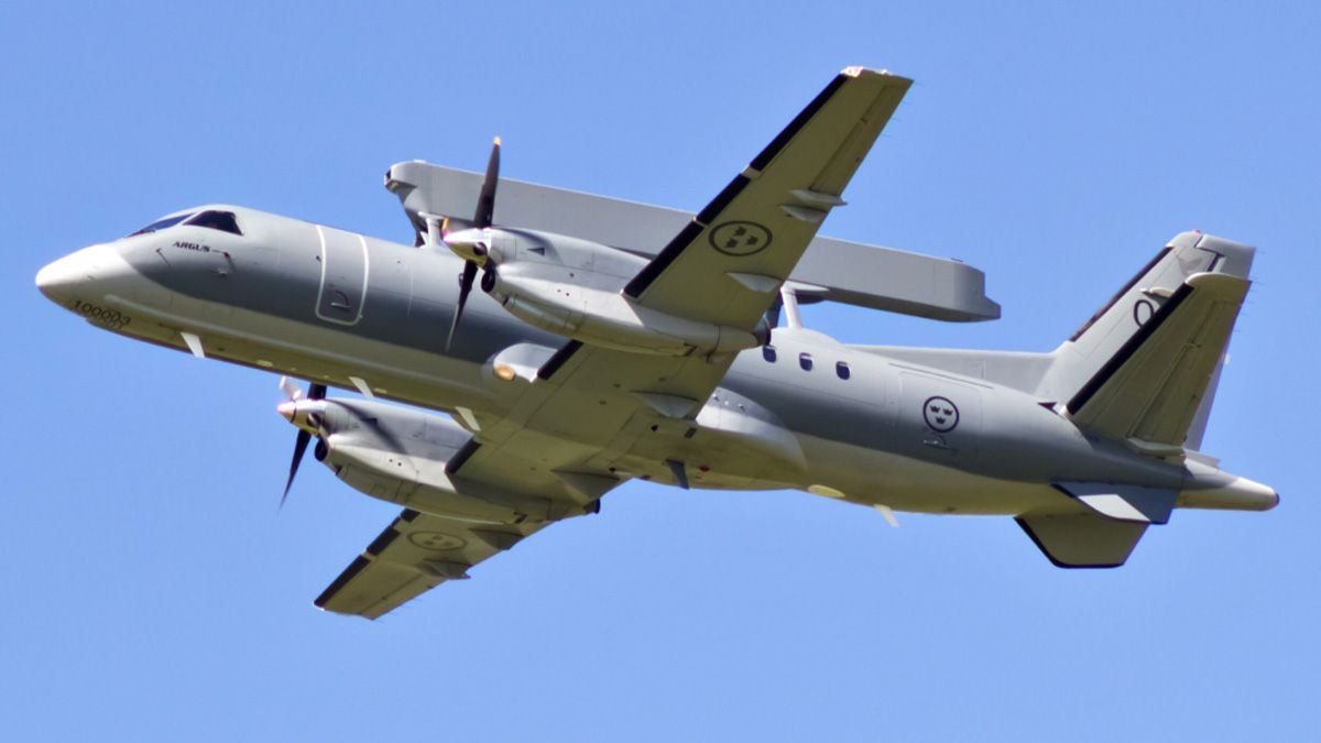 Шведський літак Saab 340 Шведський літак Saab 340