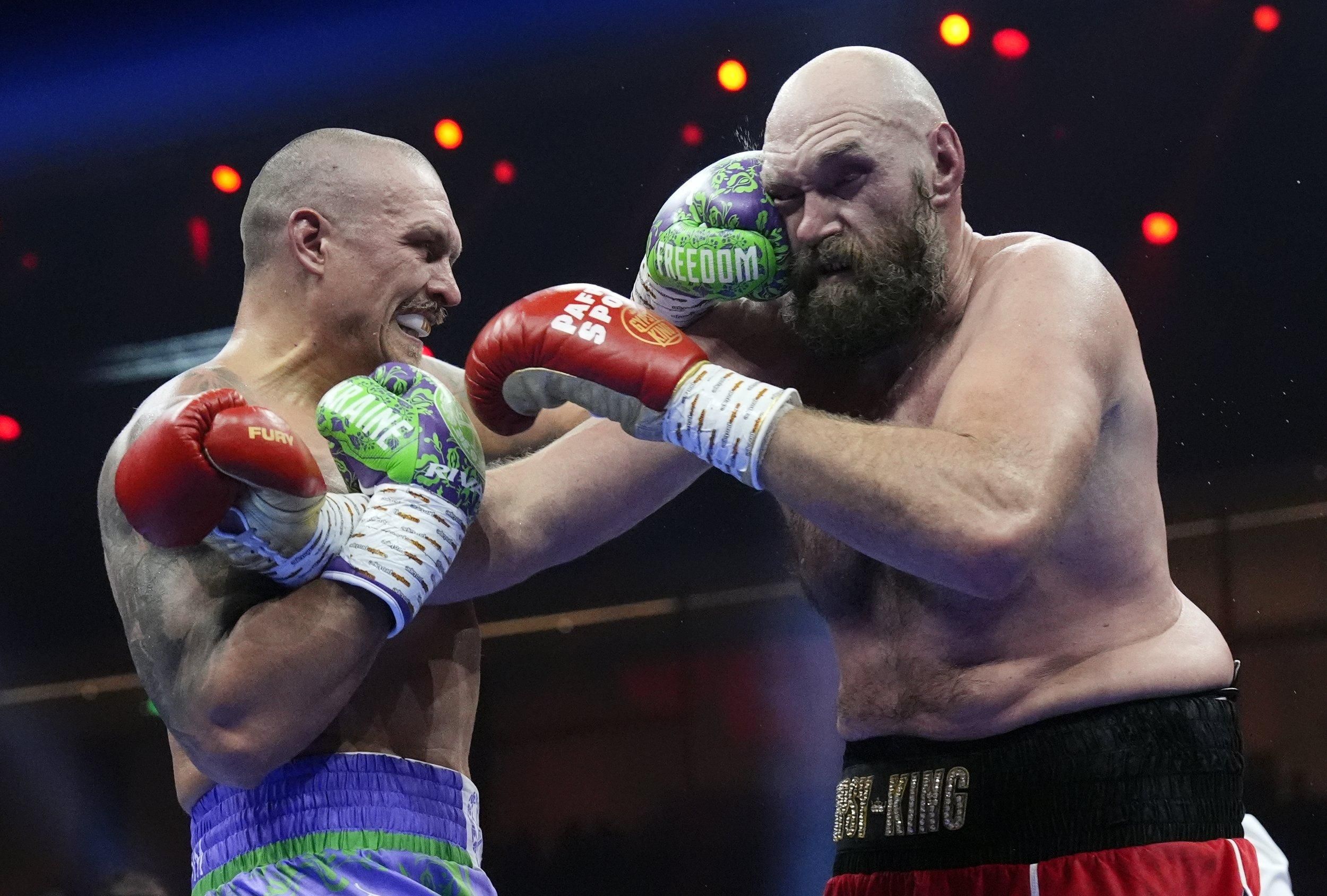 Тайсон Фьюри эмоционально обратился к Усику
