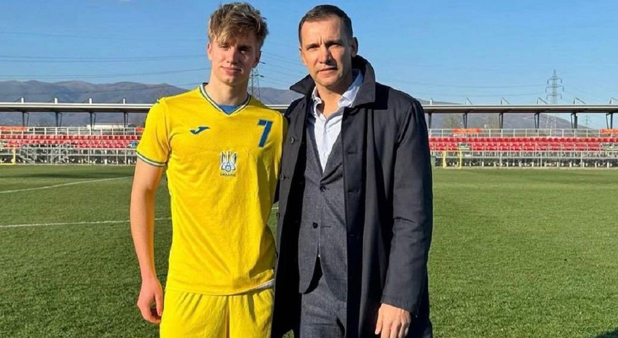 Крістіан Шевченко з батьком