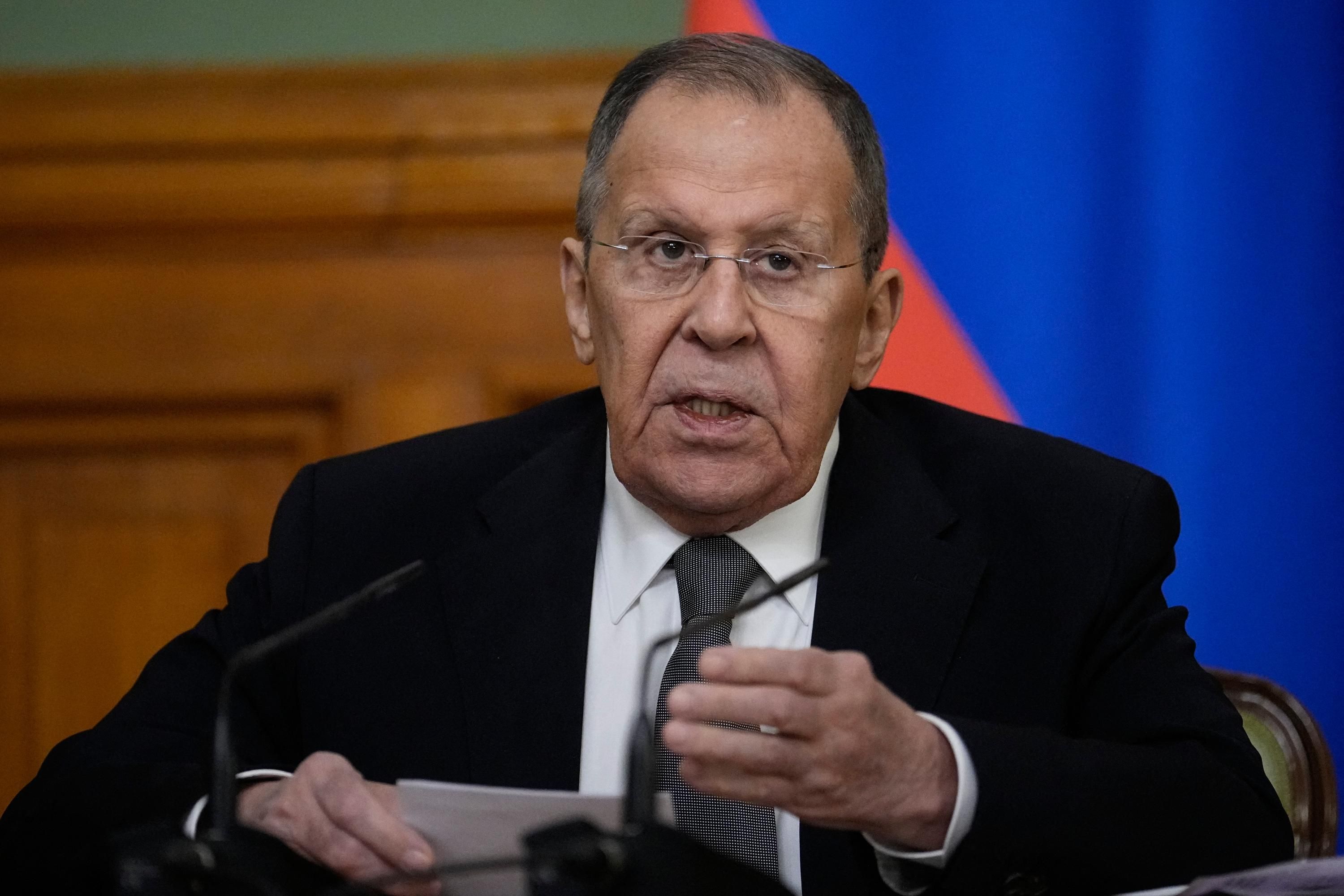 Лавров заявив, що війну проти України треба завершити заради боротьби з "нацизмом"