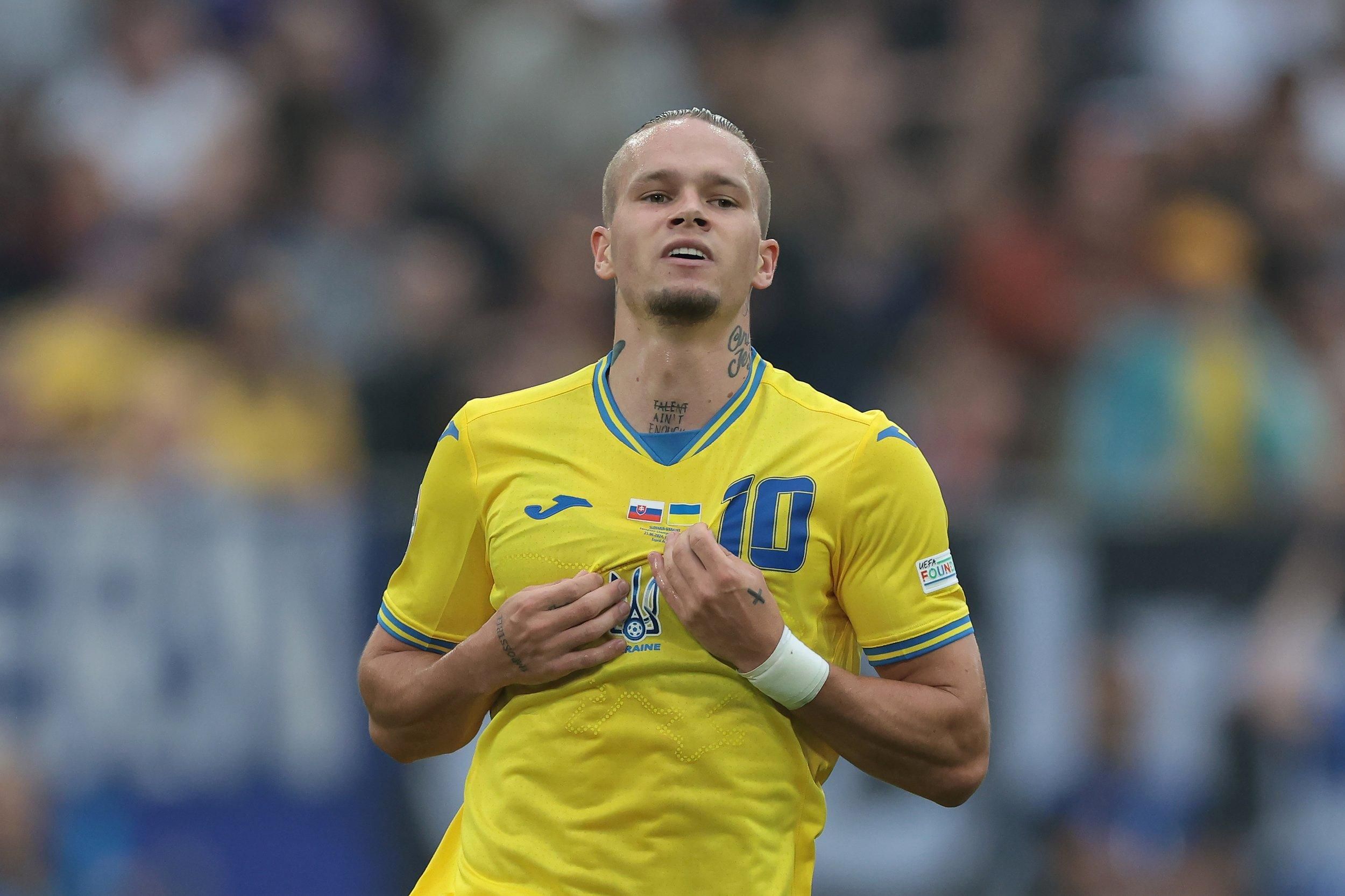Михайло Мудрик у збірній України Михайло Мудрик у збірній України