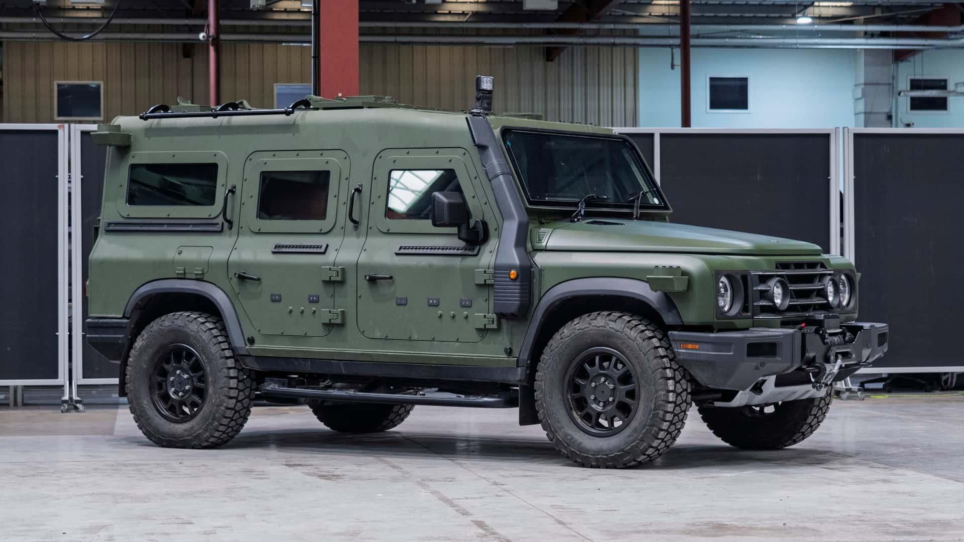 Броневик Grenadier EPV стоимостью 2,7 млрд долл. заменит Land Rover в Великобритании Броневик Grenadier EPV стоимостью 2,7 млрд долл. заменит Land Rover в Великобритании