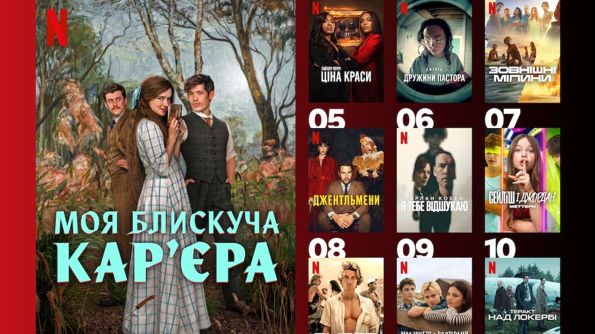 Що просто зараз дивляться українці на Netflix: 10 найпопулярніших серіалів платформи