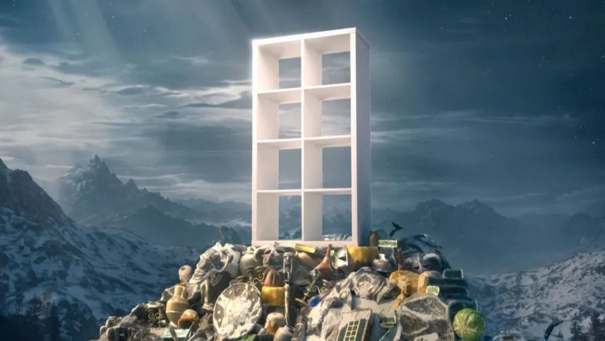 IKEA выпустила мод для Skyrim, в котором полка становится вашим спутником