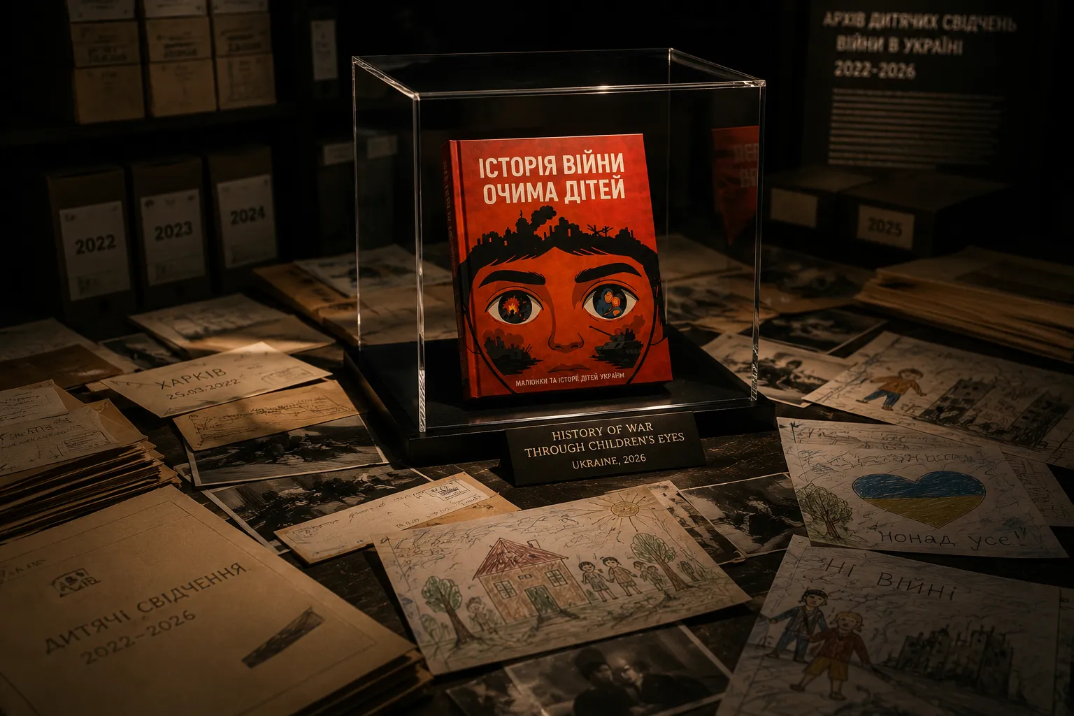 Історія війни очима дітей книга