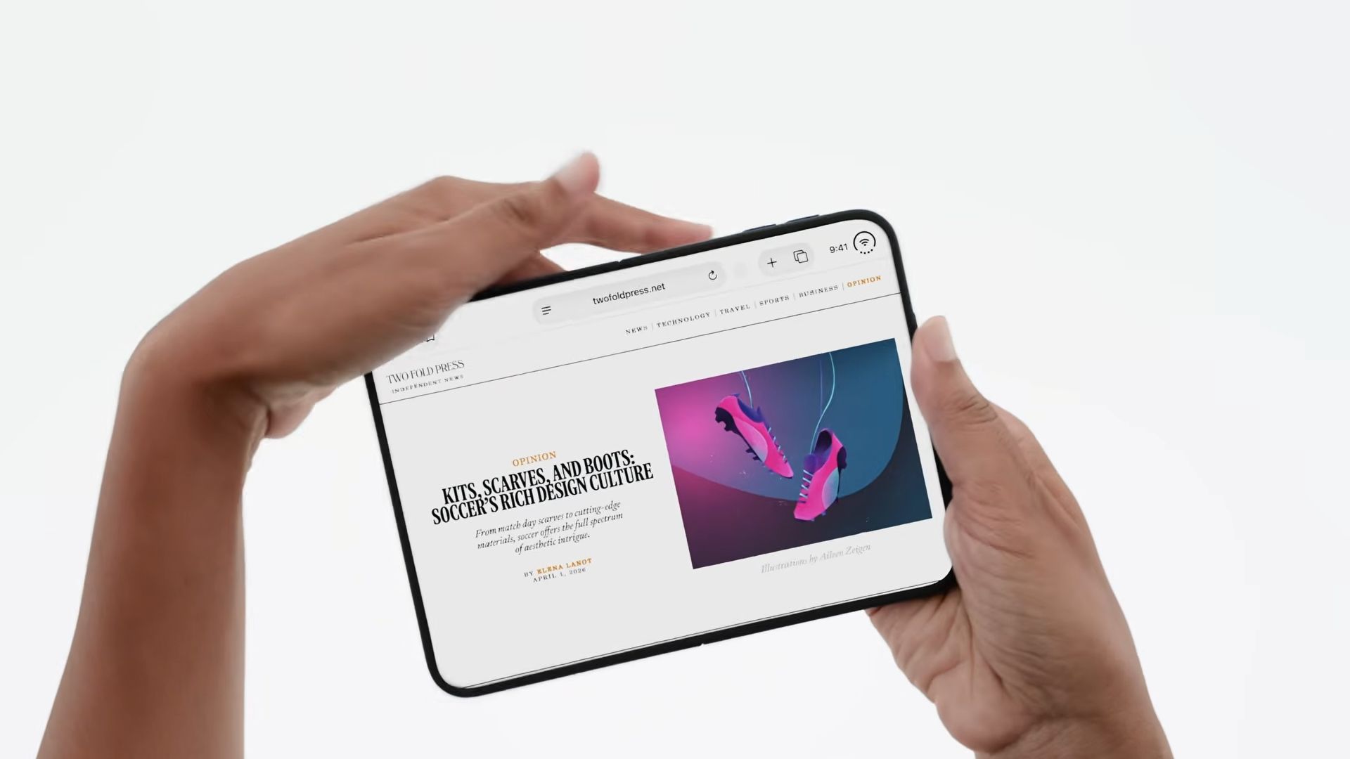 Складка на екрані iPhone Duo нікуди не зникла, попри всі обіцянки інсайдерів